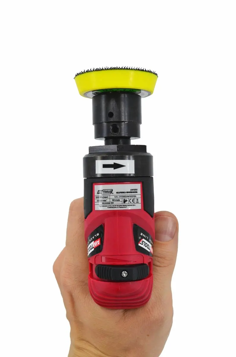 AWTOOLS AW10321 Pneumatische Haakse Slijper 50mm - Aluminium