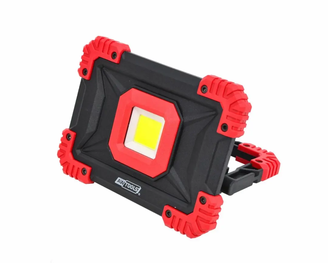 AWTOOLS AW17640 Bouwlamp 20W COB LED - Oplaadbaar Zwart