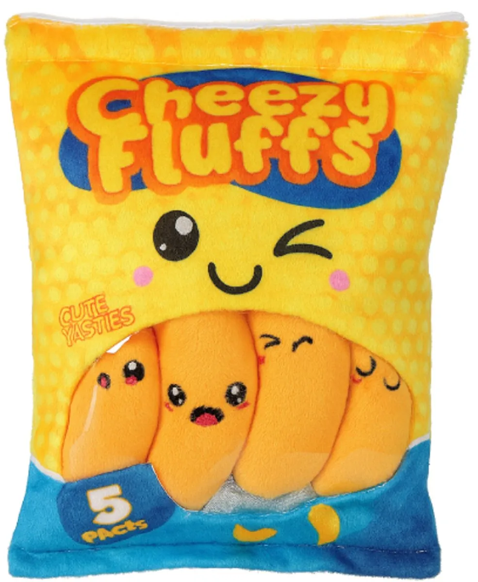 Topknuffels Snack Zakje Pluche Kaas Chips