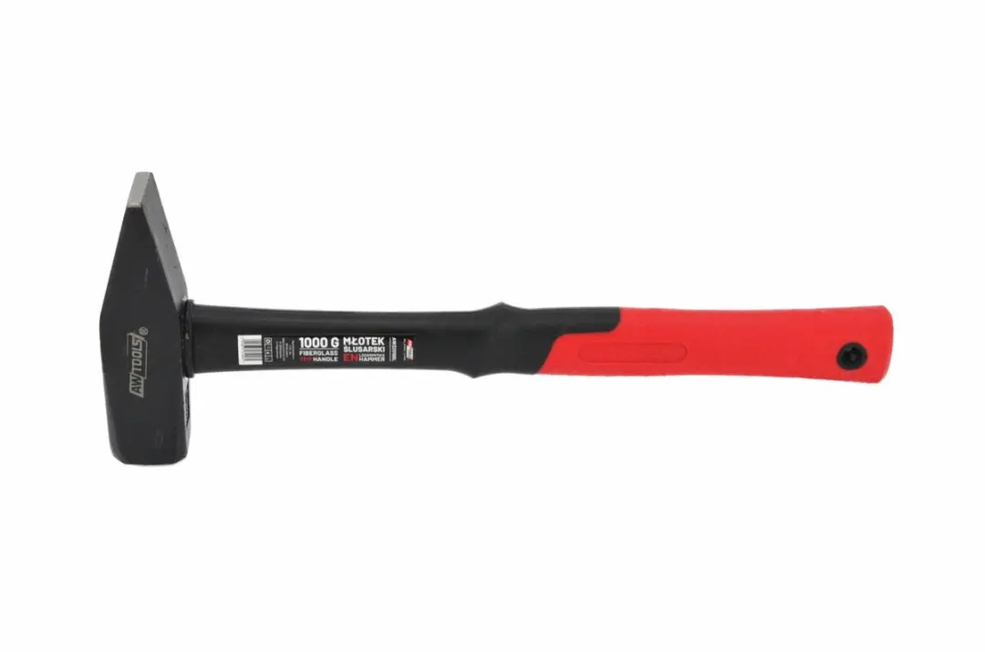 AWTOOLS Black Line Smederijhamer 1,0 kg - Glasvezel Steel