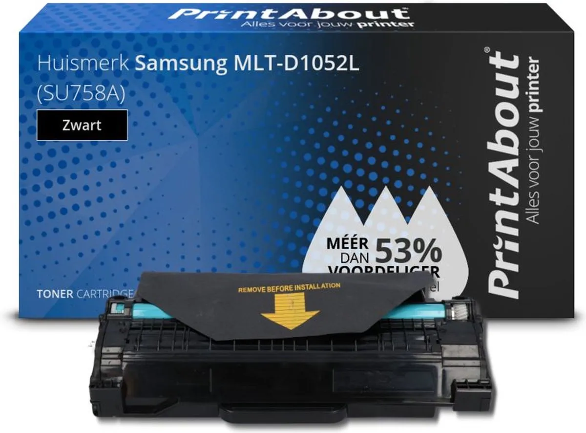 PrintAbout MLT-D1052L Toner Zwart - 2.750 pagina's
