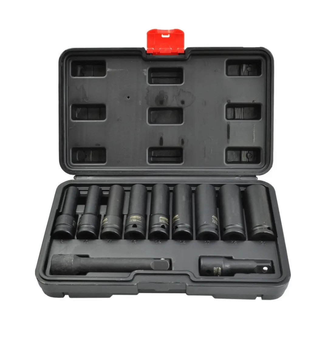 AWTools Black Line Dopsleutelset 11-delig