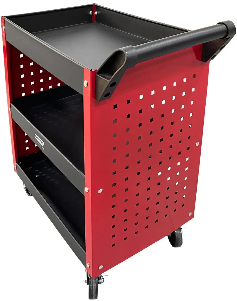 AWTOOLS AW15092BL Gereedschapskar - 3 Niveaus - Metaal
