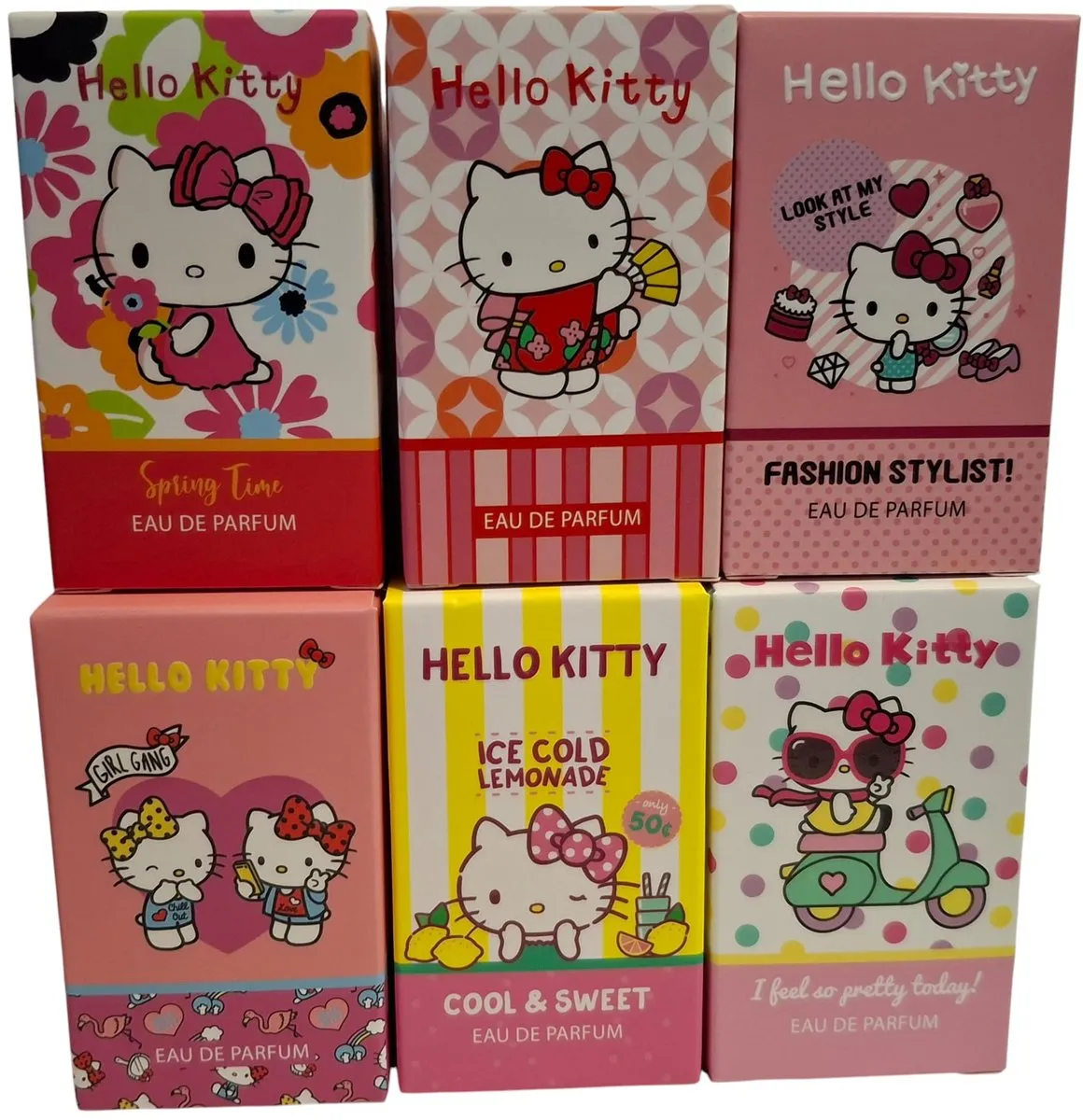 Hello Kitty Choose Your Style Parfumset - 6x15ml
