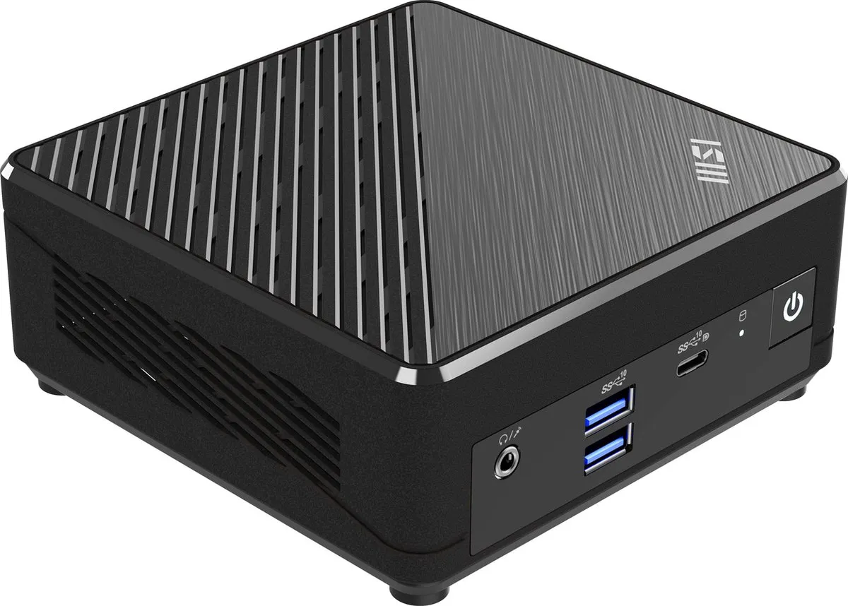 MSI Cubi N ADL-002BEU Barebone PC - Intel N100 - Zwart - afbeelding 6 van 6
