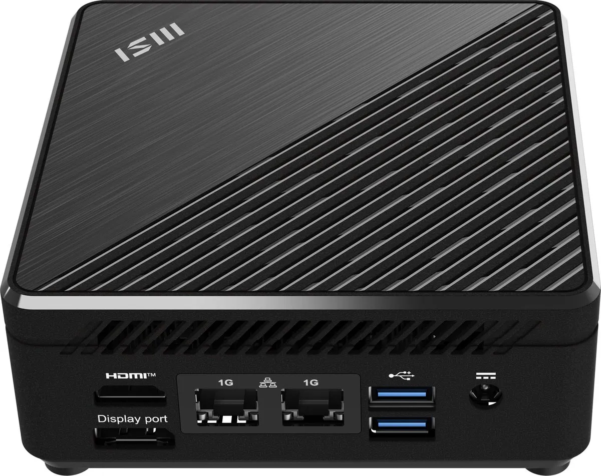 MSI Cubi N ADL-002BEU Barebone PC - Intel N100 - Zwart