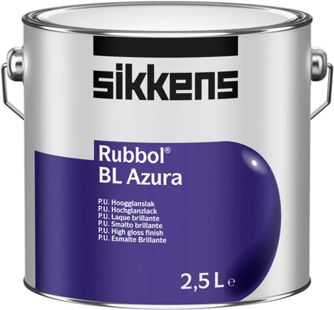 Sikkens Rubbol BL Azura, Baksteen, Cement, Ongeplastificeerd polyvinylchloride (