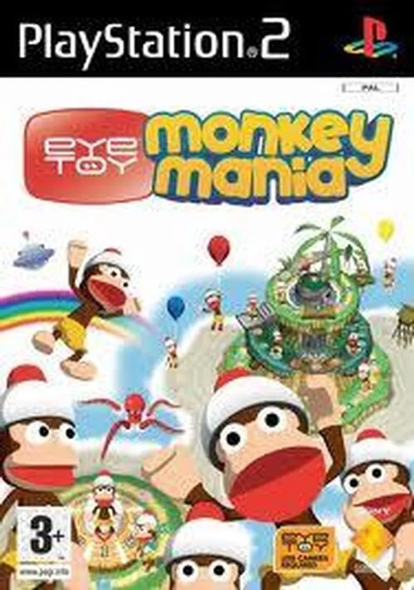 Sony PlayStation Eye Toy Monkey Mania - 4 Spelers
