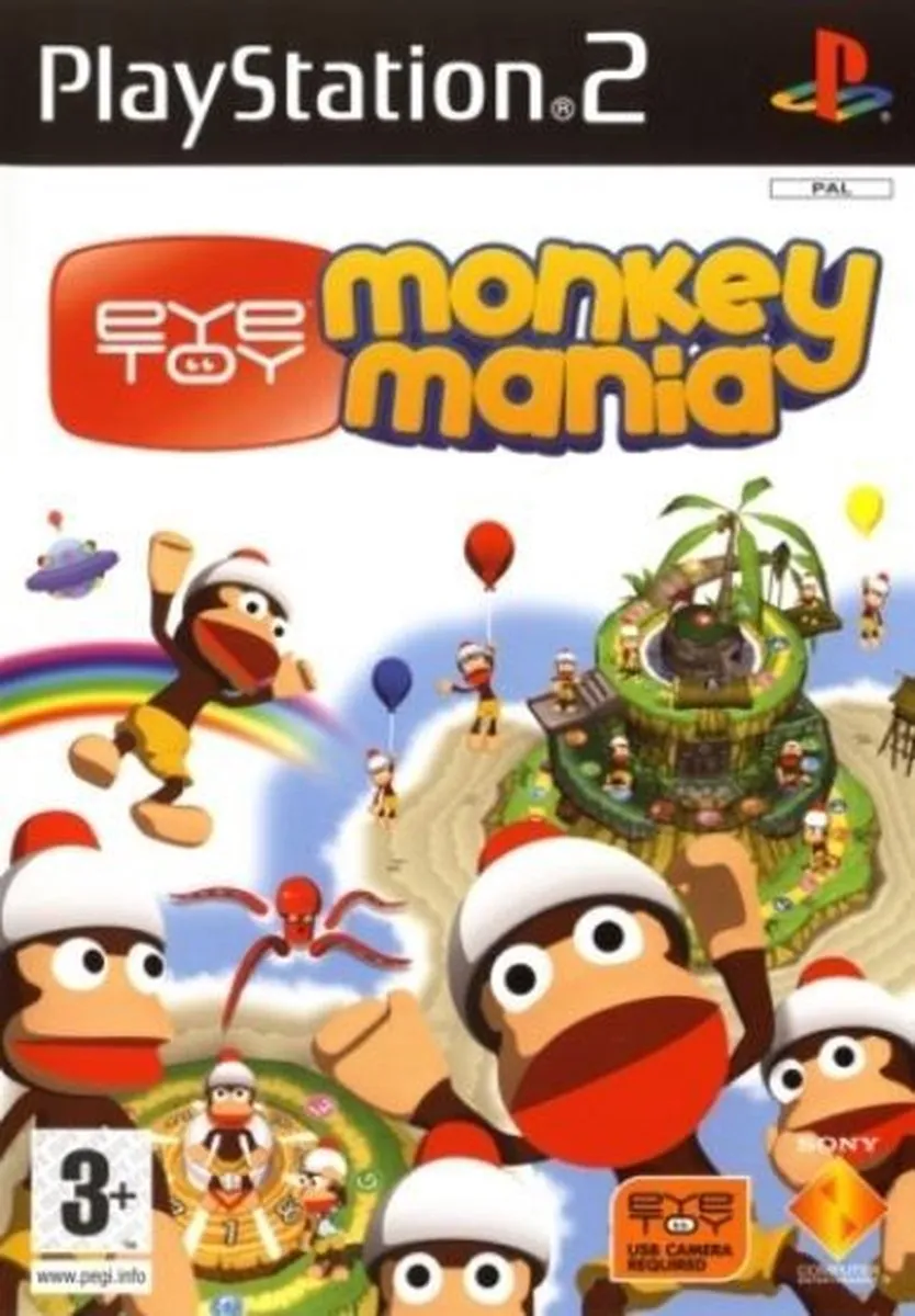 Sony PlayStation Eye Toy Monkey Mania - 4 Spelers