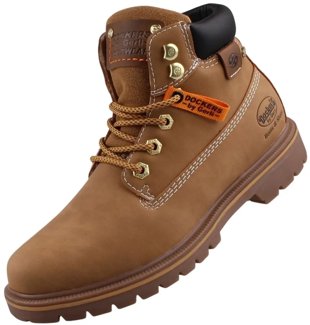 Dockers by Gerli dames Tex laarzen geel