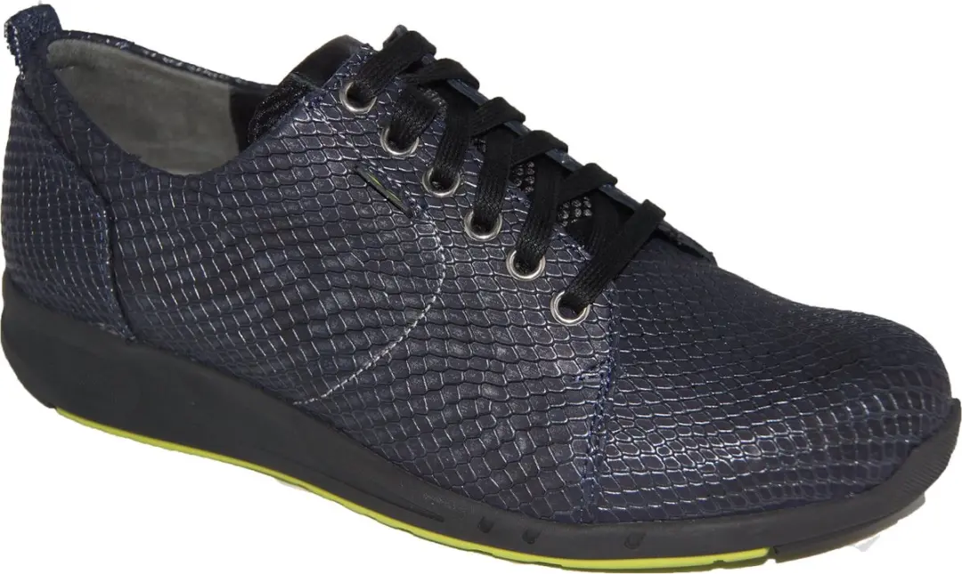 Durea 6199 H Blauw / Zwart Maat: 4,5 (37,5)