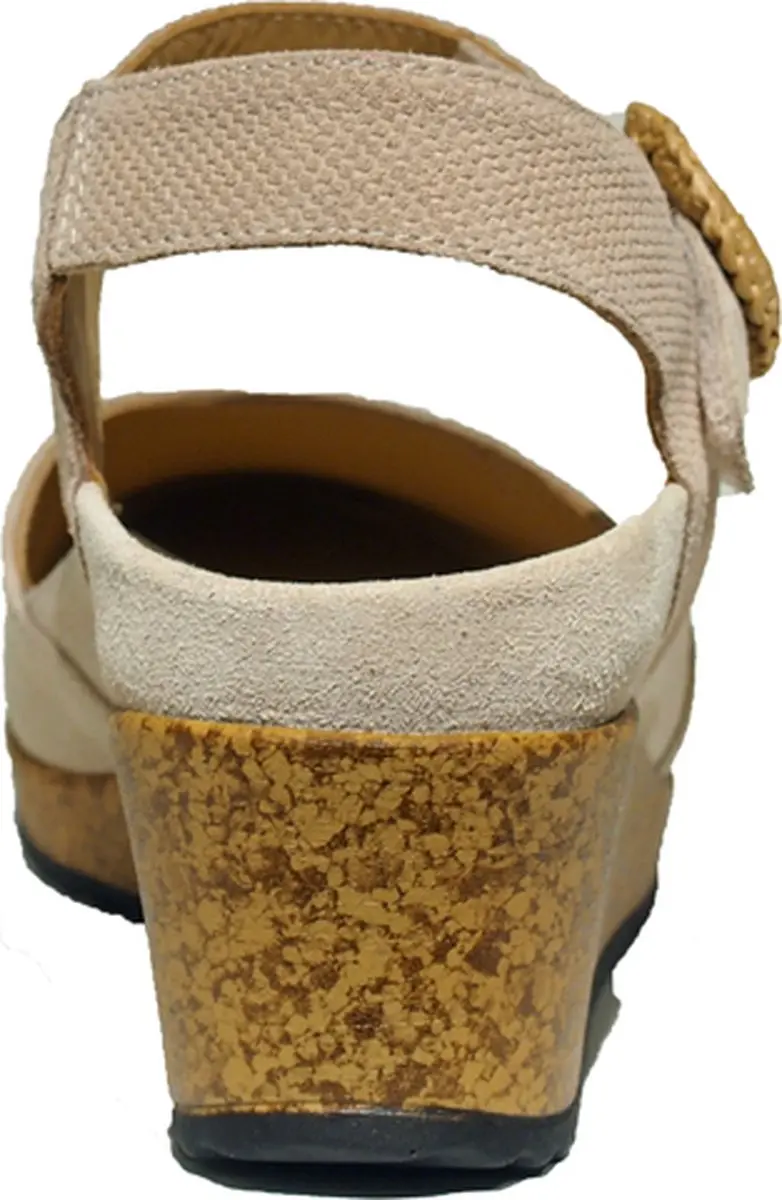 Durea 5919-565 Dames Sandalen - Maat 41 - Taupe
