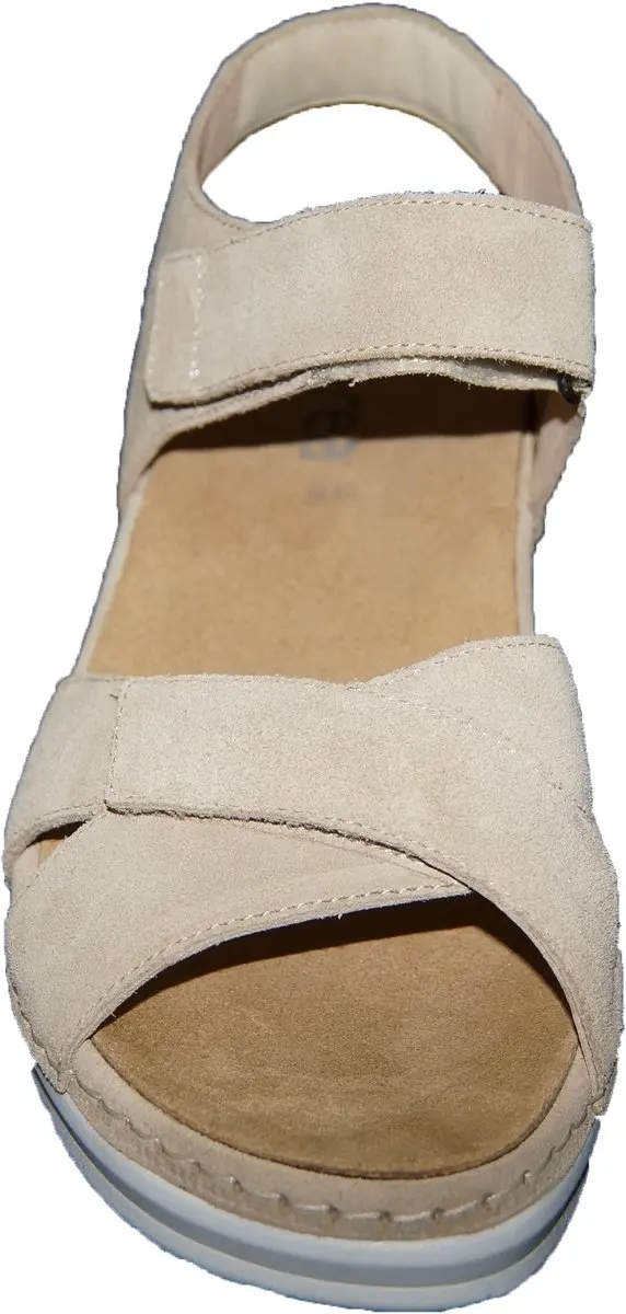 Durea 7432-035-2067 Dames Sandalen - Taupe Maat 38.5