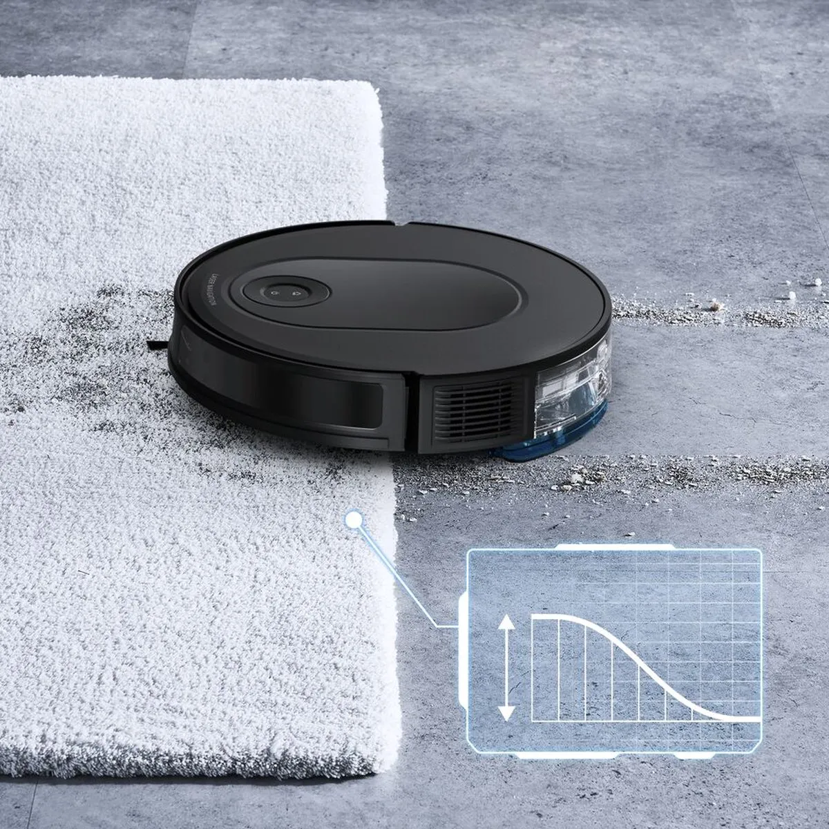 Rowenta X-Plorer Serie 65+ RR8L85 Robotstofzuiger - Dweilfunctie - 500 Airwatts - Zwart