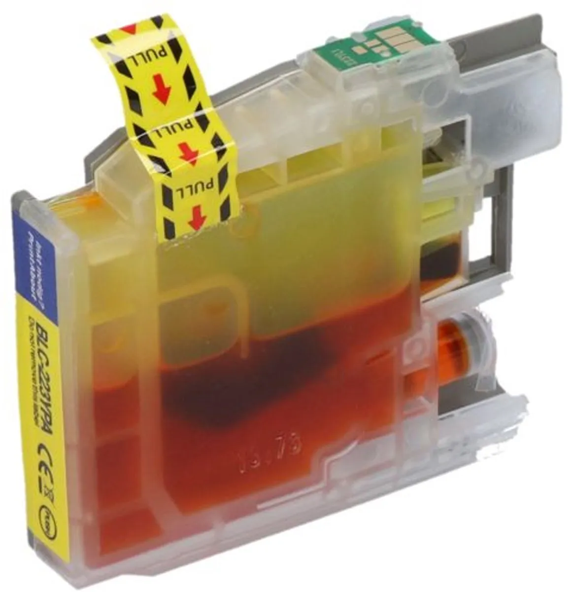 PrintAbout LC-223Y Inktcartridge Geel - 13ml - o.a. Brother