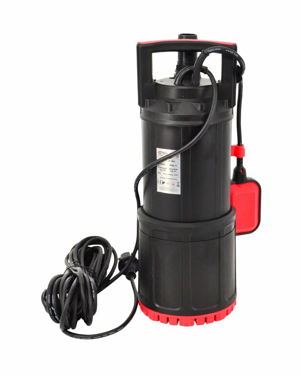 AWTOOLS AW85030 Waterpomp 1200W - 6000 l/h