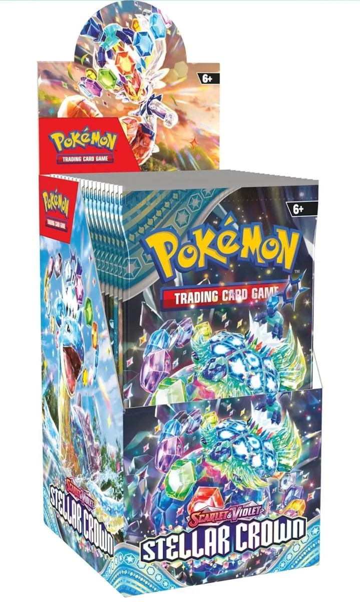 Pokémon Scarlet & Violet Stellar Crown Booster Box