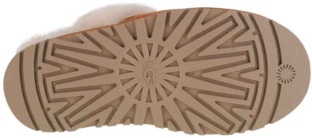 UGG W Disquette Dames Sloffen - 39 - Chestnut