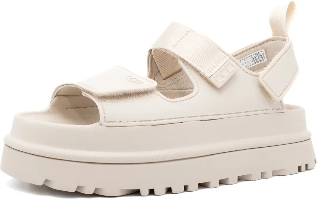 UGG GoldenGlow W Sandalen - 40 - Wit/Beige
