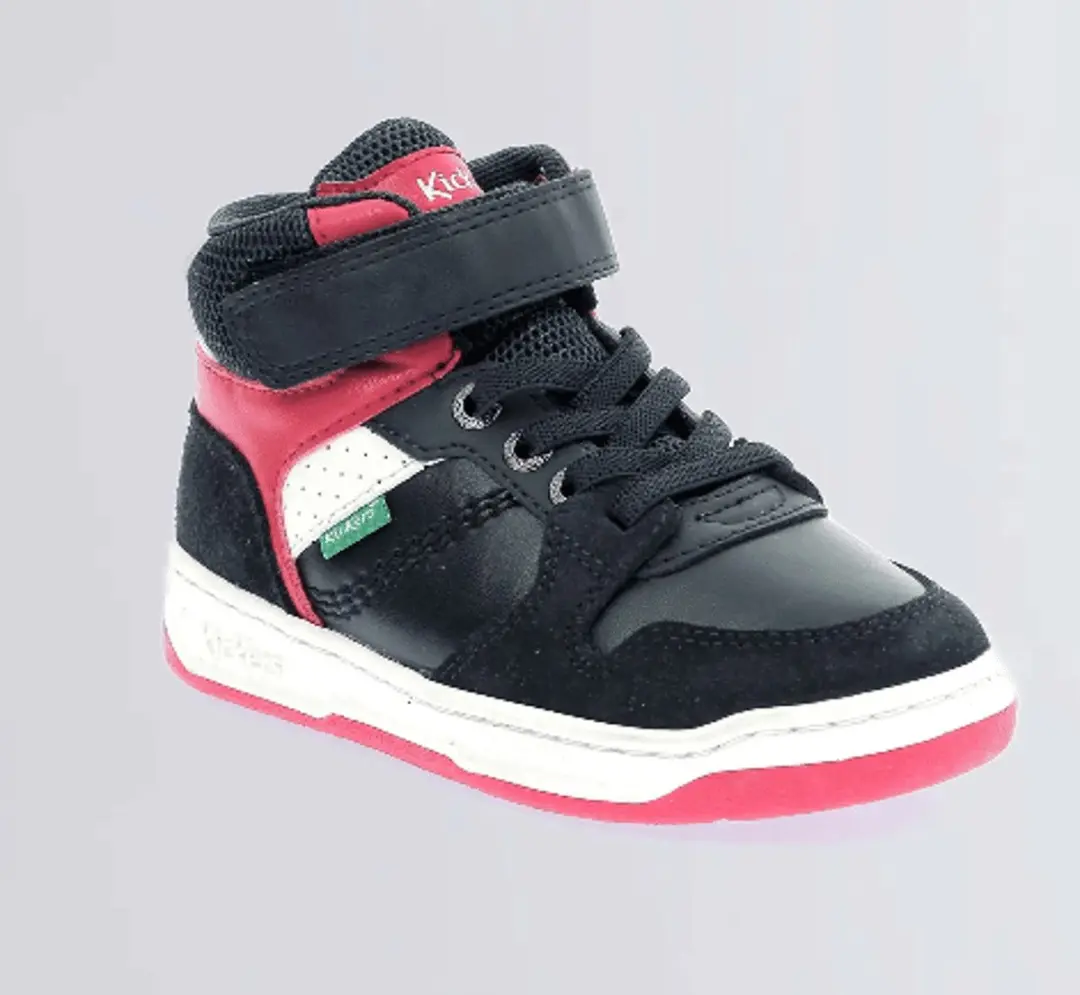 Kickers Jongens Sneaker Kickado Marine Rouge