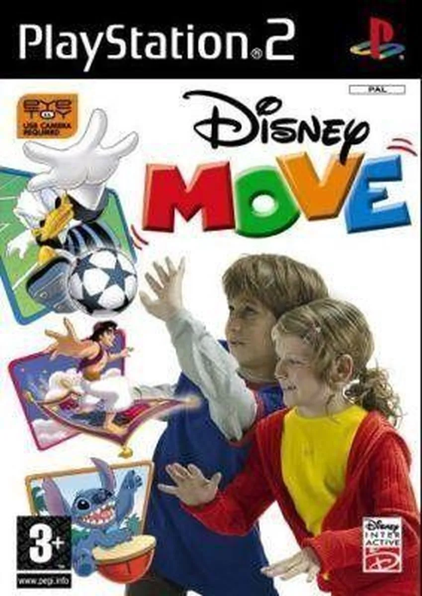 Disney Move Eye Toy - 4 Spelers Online