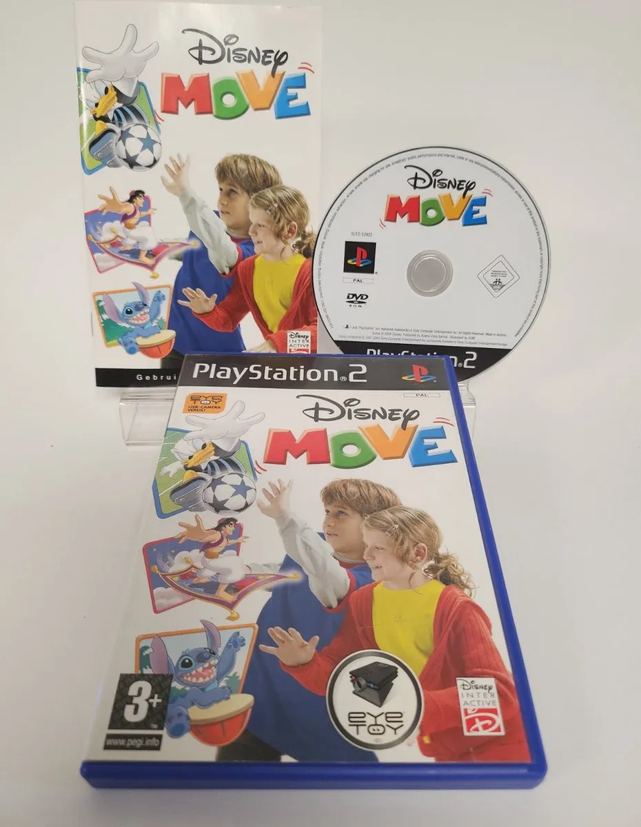 Disney Move Eye Toy - 4 Spelers Online
