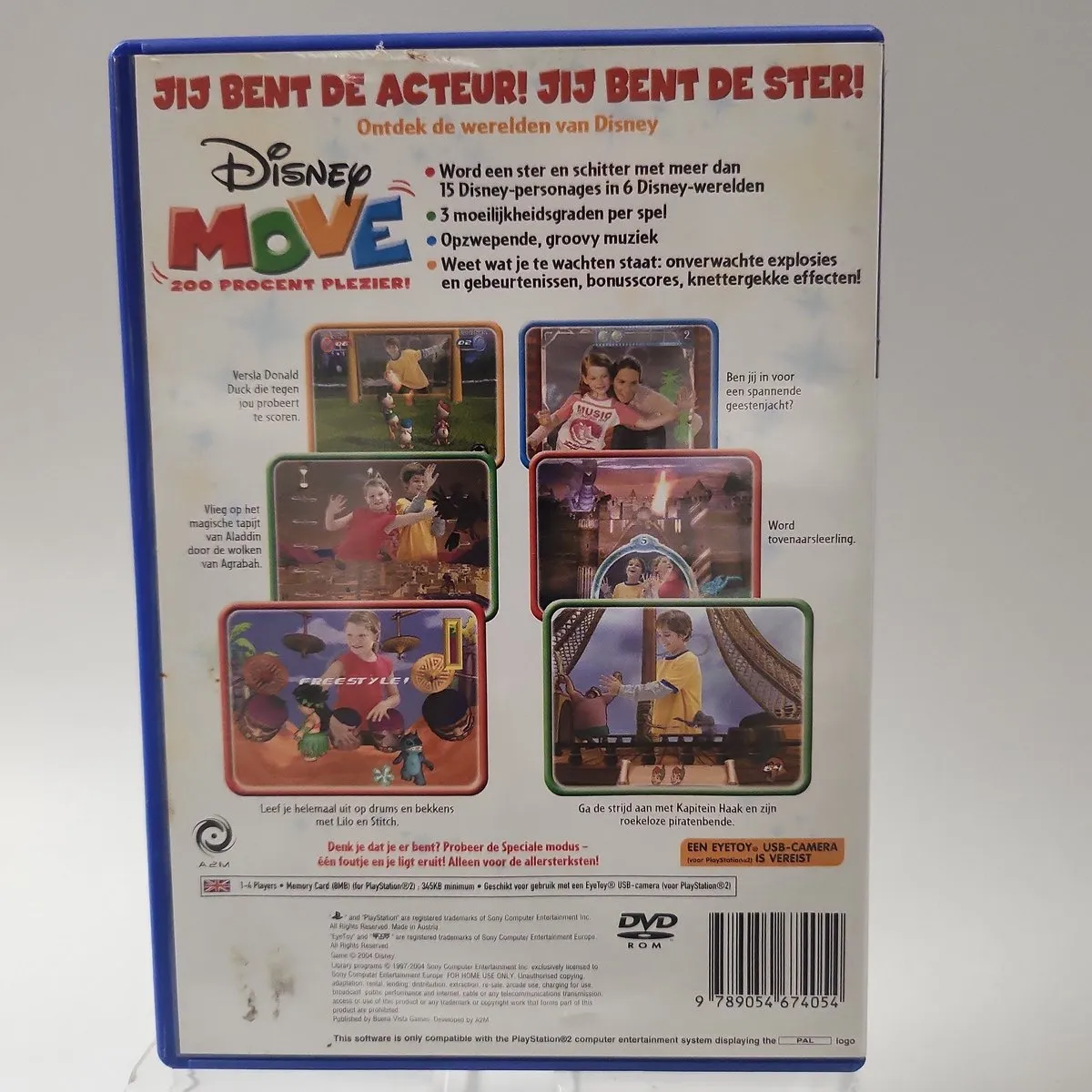 Disney Move Eye Toy - 4 Spelers Online