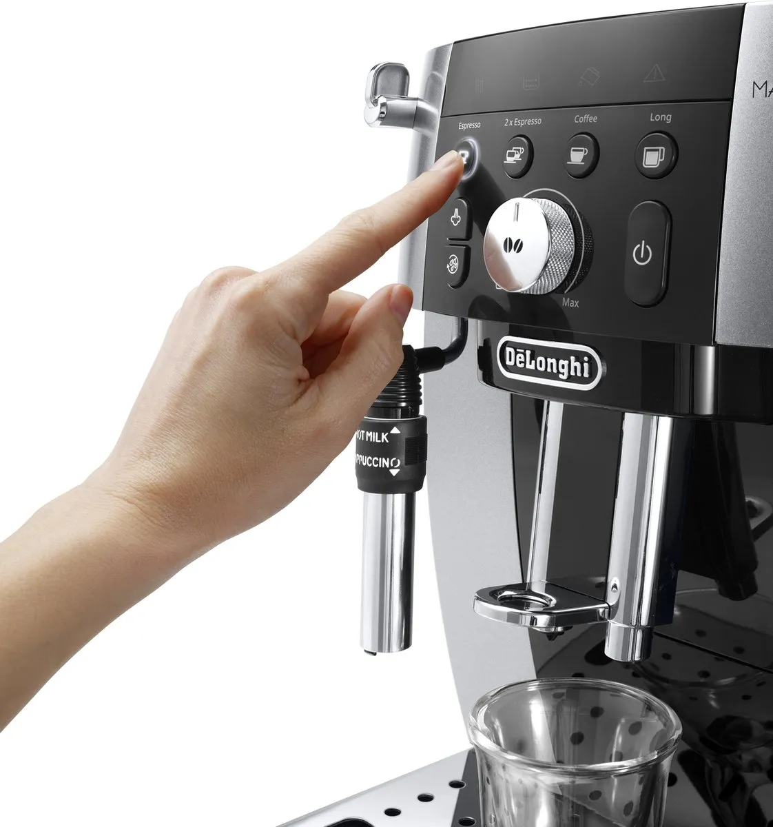 De'Longhi Magnifica S ECAM250.23.SB Espressomachine - Zwart/Zilver