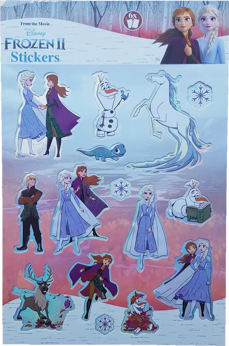Disney Frozen Stickerboek Multicolor