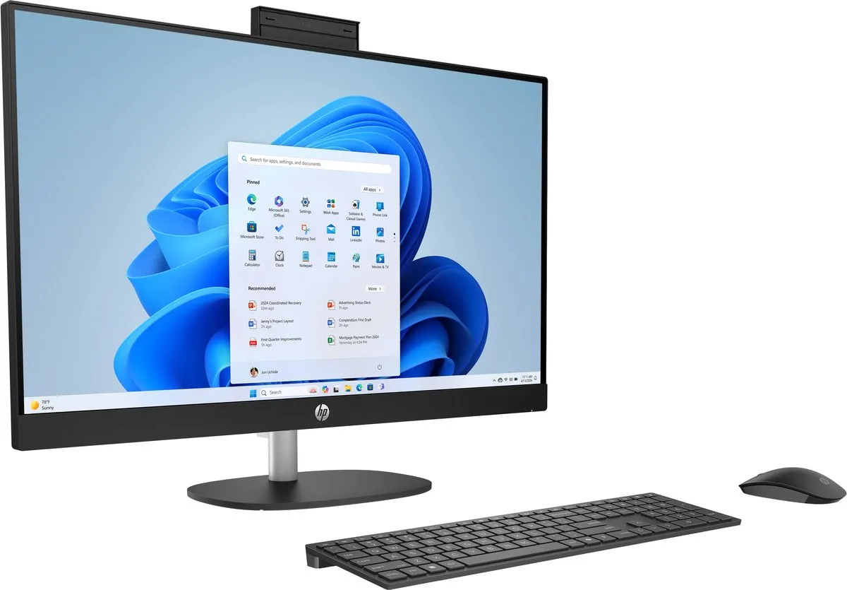 HP 27-cr2672nd All-in-One PC - 27" FHD - Zwart