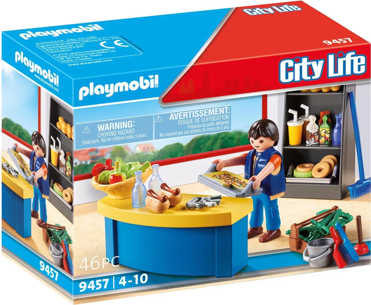 Playmobil City Life Schoolconciërge met kiosk 9457
