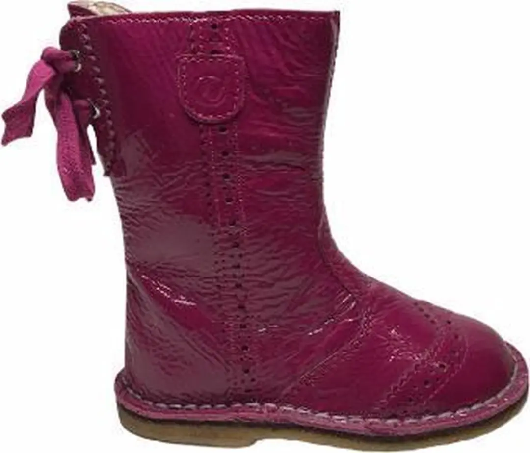 Naturino rits oxford veter lederen laarzen 4685 lak fuxia mt 22