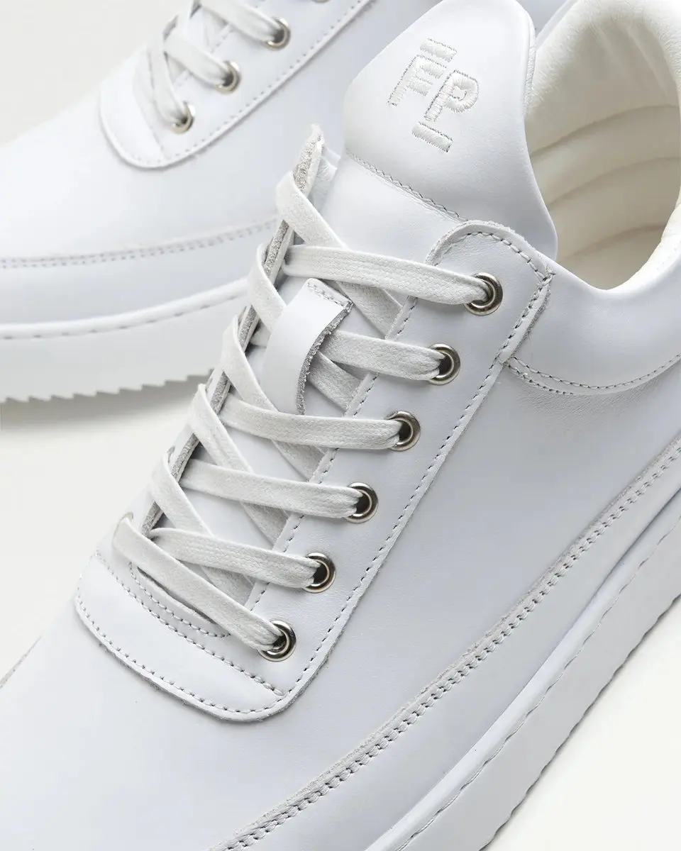 Filling Pieces Low Top Ripple Nappa Sneakers - Wit - Maat 40 - afbeelding 6 van 6