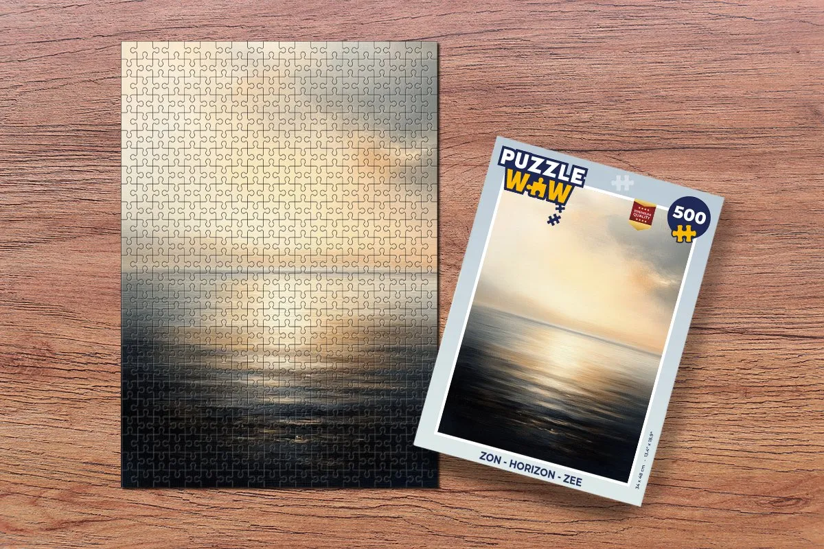 PuzzleWow Horizon Zee Legpuzzel 500 Stuks - 8721173242272