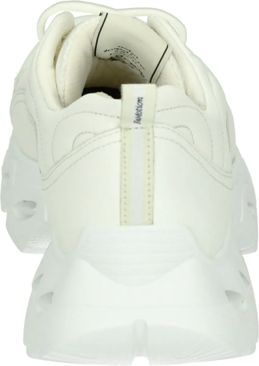 Durea 6311 H Lage Sneakers Dames - Wit/Beige - 40.5