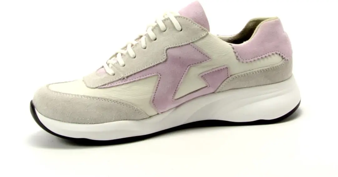Durea 6305-2138-wK Herenschoen - Witte Lila - Maat 43