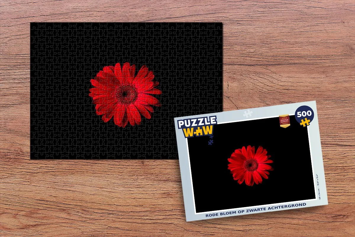 PuzzleWow Bloem Legpuzzel 500 Stuks - Multicolor