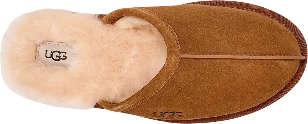 UGG M Scuff Heren Sloffen - Cognac - Maat 40