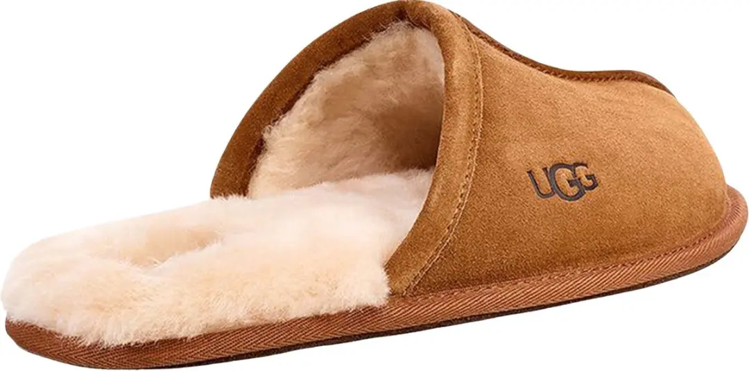 UGG M Scuff Heren Sloffen - Cognac - Maat 40