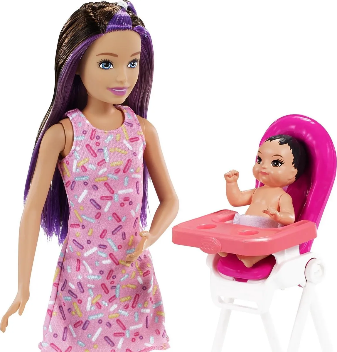 Barbie Skipper Babysitter Speelset GRP40 - Meerkleurig