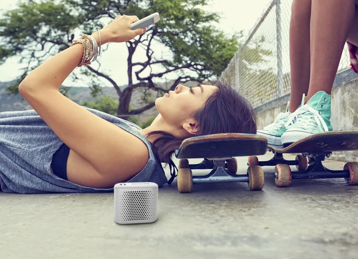 Philips Sound BT55 BT55WT/00 Bluetooth Speaker - Wit