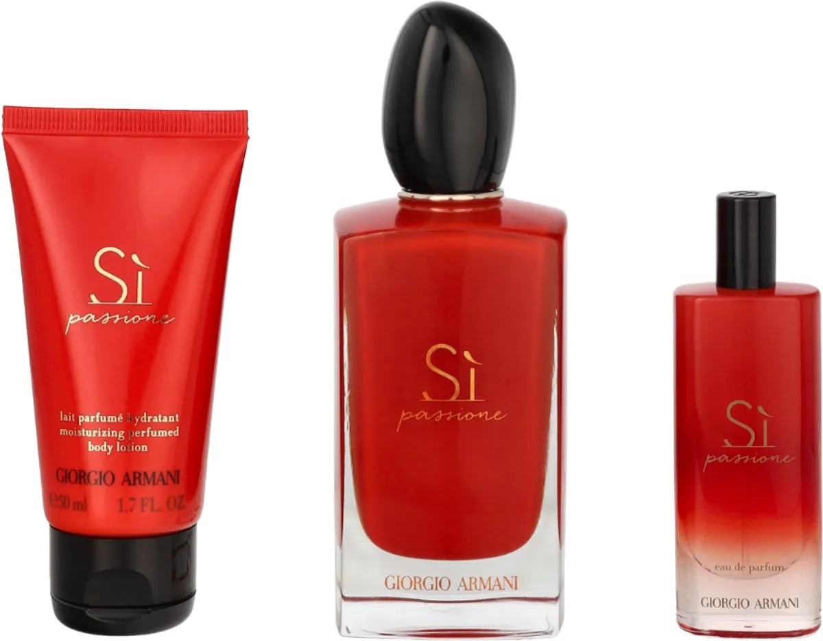 Armani Si Passione Giftset - 165ml - Parfum & Bodylotion