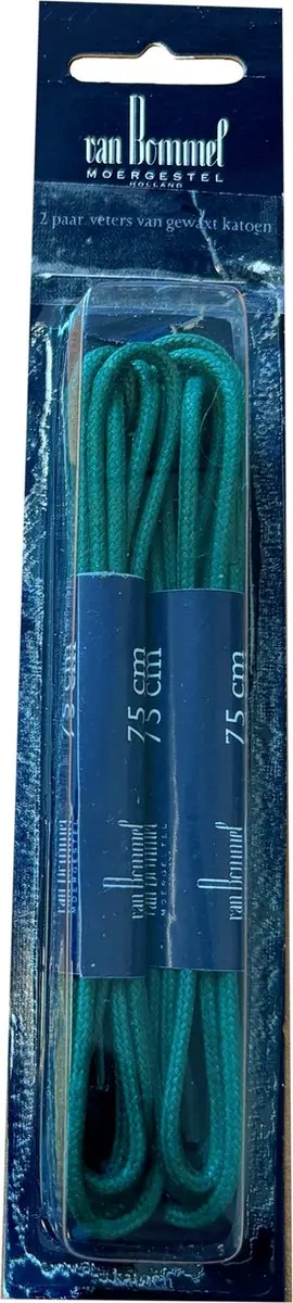 Originele Van Bommel veters Groen 75cm