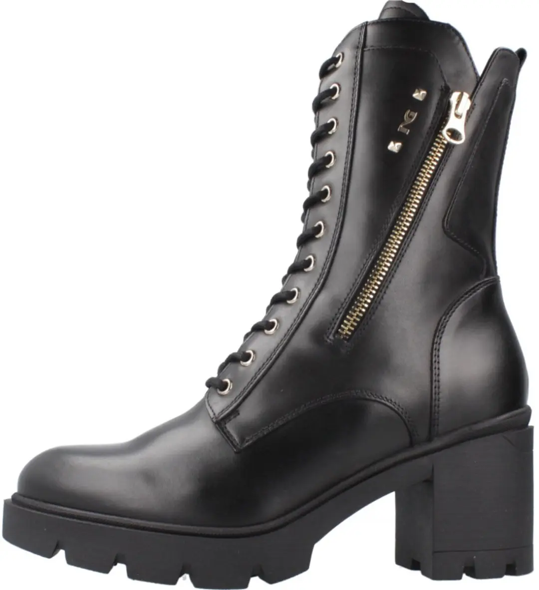 Nero Giardini I514881D Hoge Sneakers - Zwart