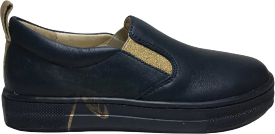 Naturino Mt 29 gouden libelle lederen instapper Carpi navy