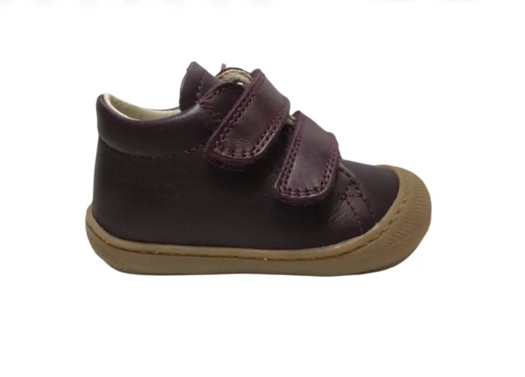 Naturino velcro's bumper lederen sneakers Cocoon bordeaux mt 18