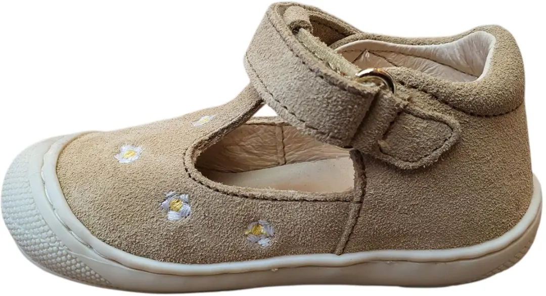 Naturino INDIS Suede Schoen - Maat 18 - Zand