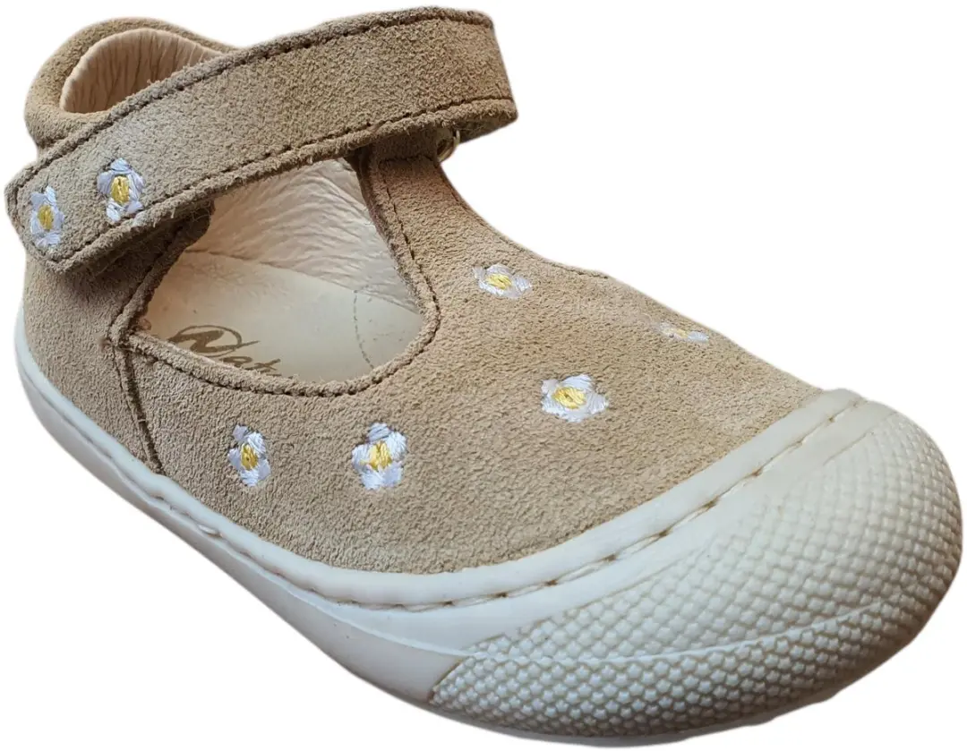 Naturino INDIS Suede Schoen - Maat 18 - Zand