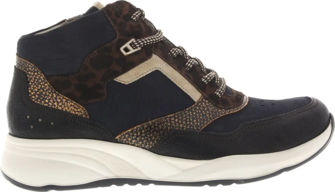 Dames Veterschoenen Durea 9778-605-1177 Zwart