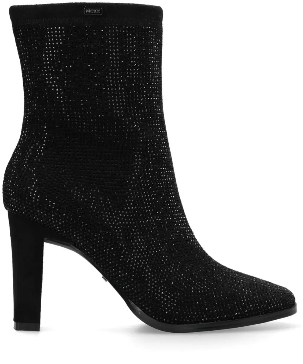 MEXX MANDY MACY Enkellaars met Hak-Zwart